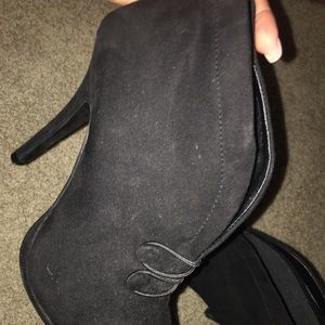 Black heels... worn only one time. Size 8.5